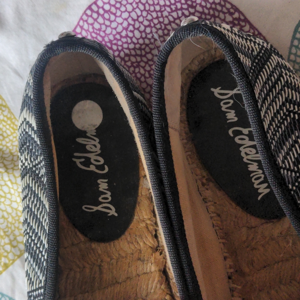 🌷Sam Edelman Striped Espadrilles - Picture 2 of 7